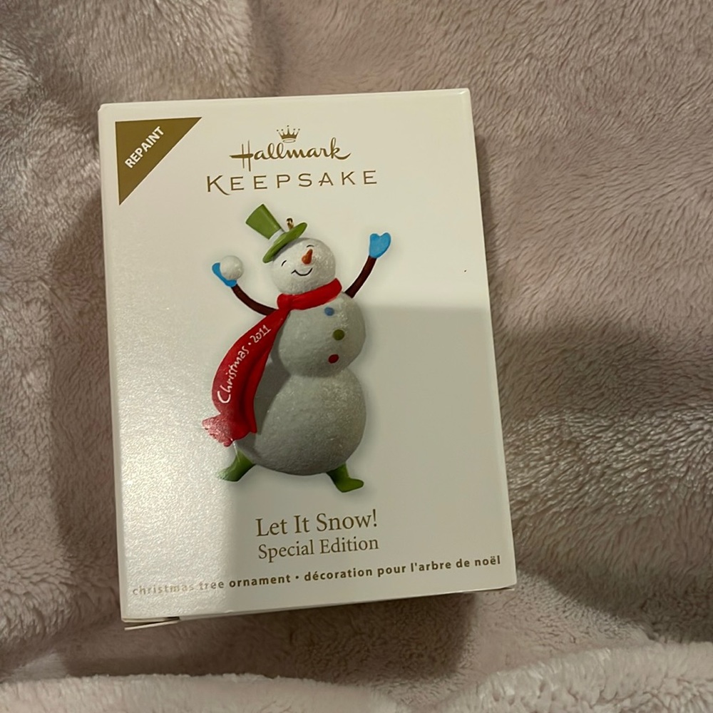Let It Snow Special Hallmark Edition Ornament